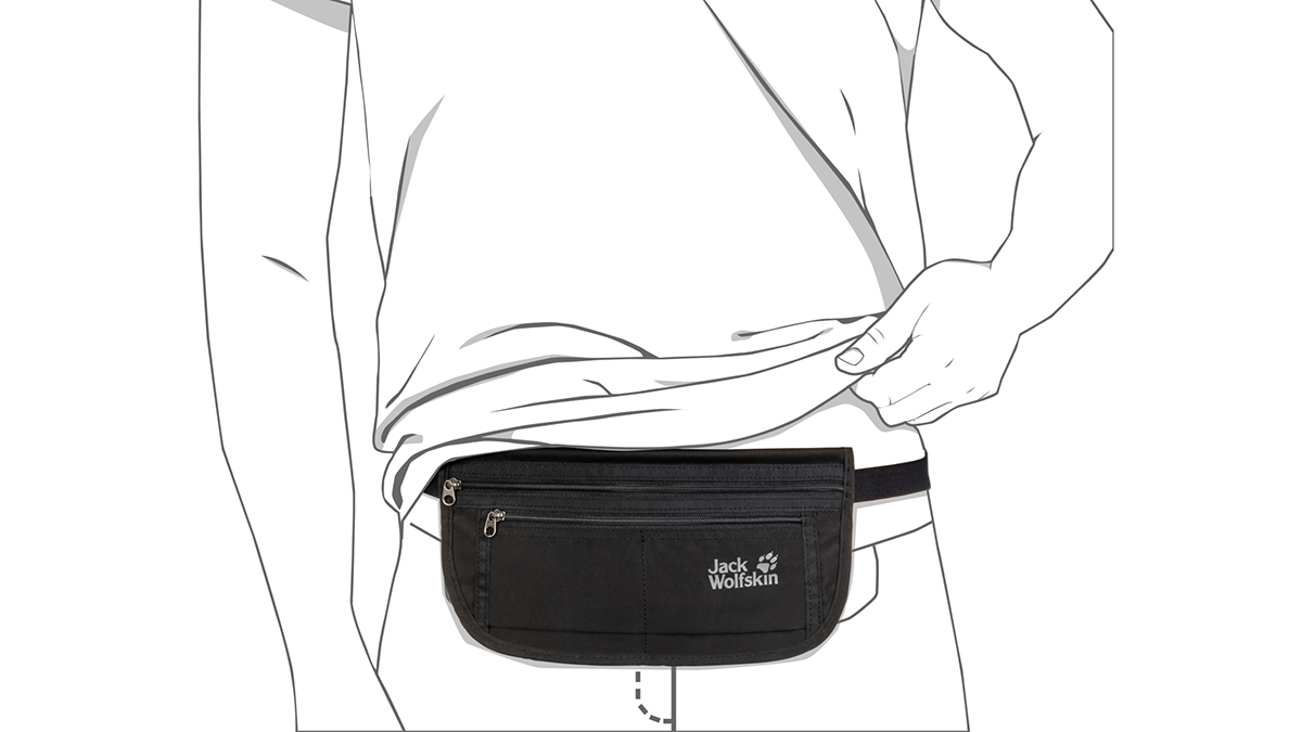 Saszetka Jack Wolfskin Document Belt De Luxe